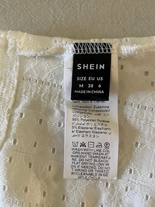 Lote 4 Tops Verano Mujer SHEIN Primark