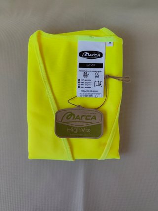 Chaleco reflectante alta visibilidad - Talla S