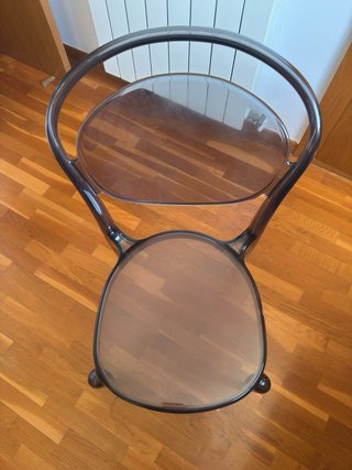 Sedie in plastica trasparente italiane