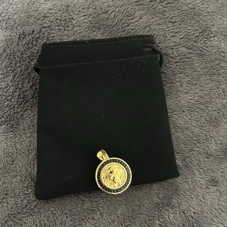 Colgante Leo Oro Laminado Hombre