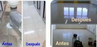 Cristalizador de suelo ,piso completo