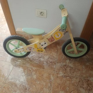 Bicicleta Equilibrio Madera Lalaloom Animales
