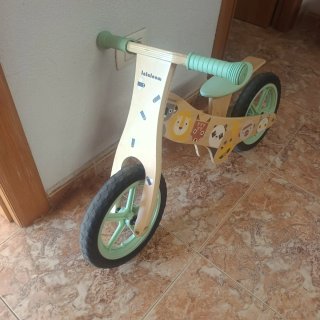 Bicicleta Equilibrio Madera Lalaloom Animales