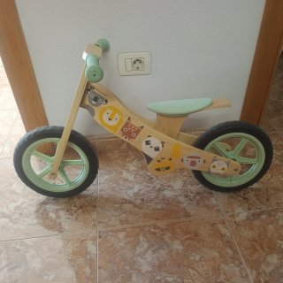 Bicicleta Equilibrio Madera Lalaloom Animales