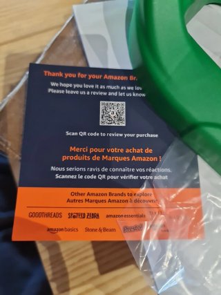 Aspersor de jardín Amazon Basics