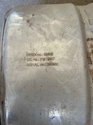 Catalizador Volvo/Renault Euro 5