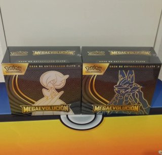 Pack ETB Megaevolucion cartas Pokémon