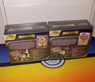 Pack ETB Megaevolucion cartas Pokémon