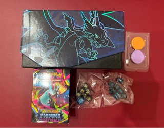 Lotto carte Pokemon set fiamme spettrali
