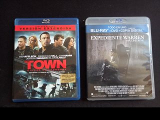 Pack Películas Blu-ray y DVD