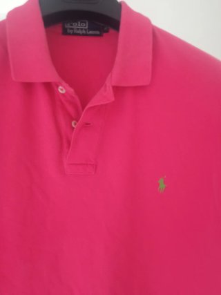 Polo Ralph Lauren Rosa Talla M, da mucha talla ,