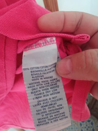 Polo Ralph Lauren Rosa Talla M, da mucha talla ,
