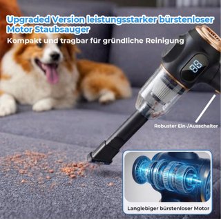 Mini Aspirador Inalámbrico 4 en 1 15000PA