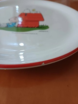 Piatto Decorativo Snoopy Peanuts Vintage 28,5 cm