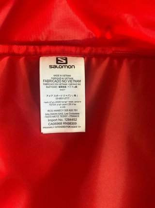 Mochila Salomon Roja