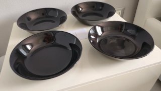 Set 4 piatti fondi Ikea