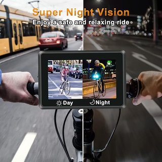 Cámara Visión Trasera Bicicleta AT<bos>OVANKA