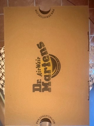 Dr. Martens bianche originali con scatola