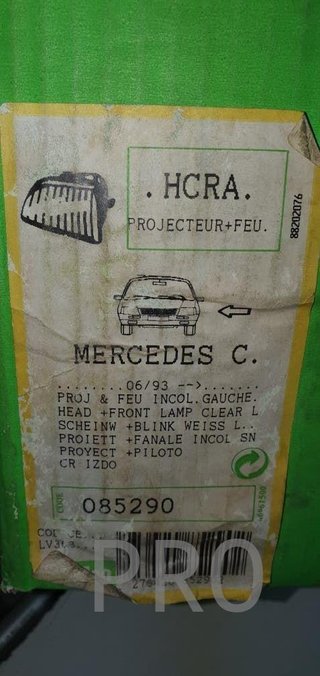 faro completo mercedes C w202 izquierdo valeo