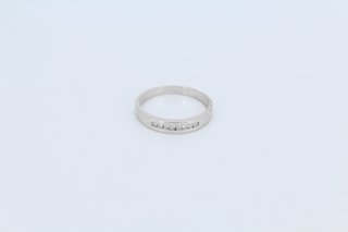 Anillo Oro Blanco 18k Circonitas.Ref:042-01-00018