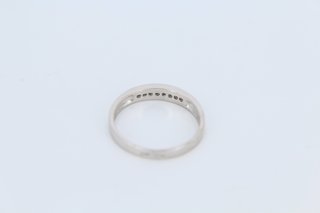Anillo Oro Blanco 18k Circonitas.Ref:042-01-00018