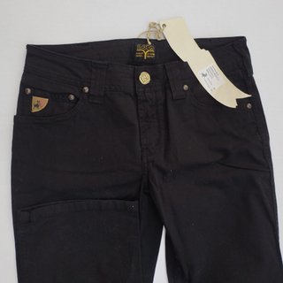 Pantalón Lois Talla 28 Negro Vaquero Hombre