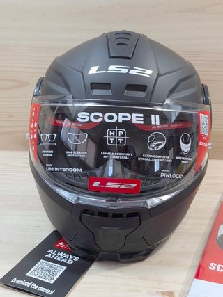 Casco modular LS2 Scope II talla S con Pinlock