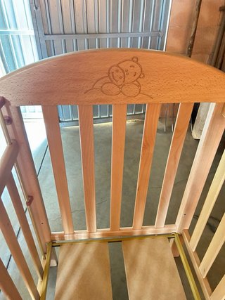 Cuna madera 120x60 + colchón
