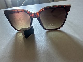 Occhiali da sole oversize donna marroni