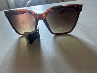 Occhiali da sole oversize donna marroni