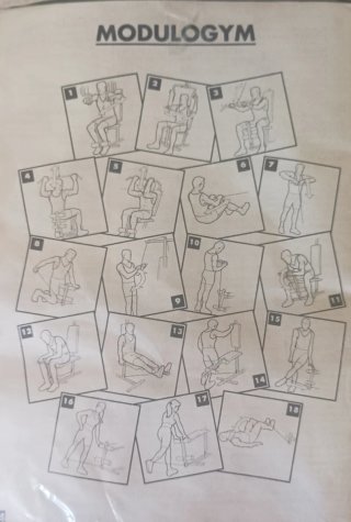 Máquina de musculación multifunción