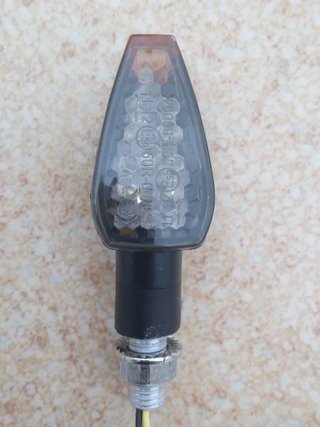 Intermitentes led classic ahumados moto nuevos