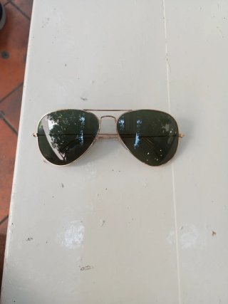 Gafas de sol Ray-Ban Aviator doradas