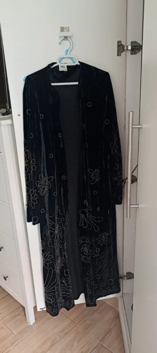 Kaftan kimono zara bordado talla s