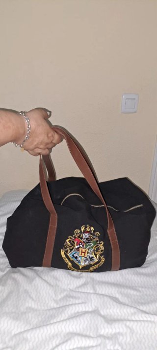 Bolsa de viaje grande con escudo