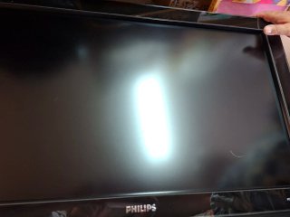 Televisión Philips Plana Negra