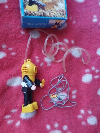 Playmobil Buzo 3348 Completo 1978.