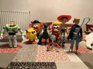 Lote Figuras Toy Story 8 nuñecos