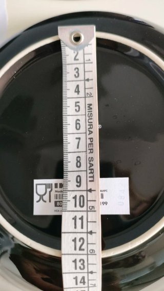 Set 4 piatti fondi Ikea neri
