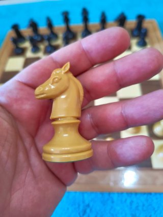 Ajedrez de plástico