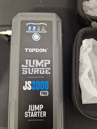 TOPDON JS2000 Pro Arrancador de Coches Portati