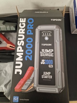 TOPDON JS2000 Pro Arrancador de Coches Portati