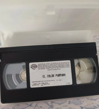 VHS El Color Púrpura (Drama Español)