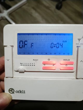 Termostato digital inalámbrico ORKLI