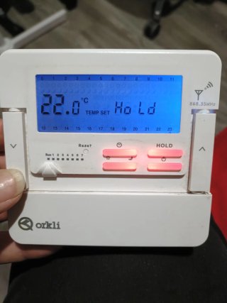 Termostato digital inalámbrico ORKLI