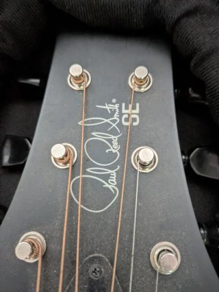 Guitarra Acústica PRS SE P20 Negra Mate