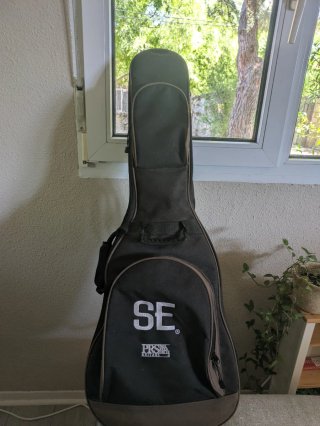 Guitarra Acústica PRS SE P20 Negra Mate