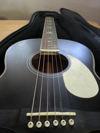 Guitarra Acústica PRS SE P20 Negra Mate