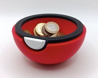 Pokeball Svuota Tasche Pokemon Videogames 3D Print