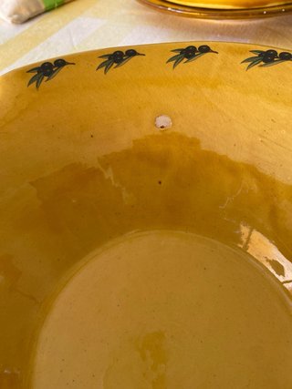 Lebrillo Cerámica tradicional Provenzal